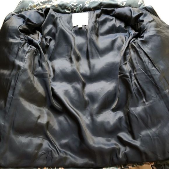 ANTHROPOLOGIE ett:twa Floral Puffer‎ Coat Size XS - Picture 10 of 11